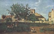 Jean Baptiste Camille  Corot Rosny-sur-Seine (mk11) Spain oil painting reproduction